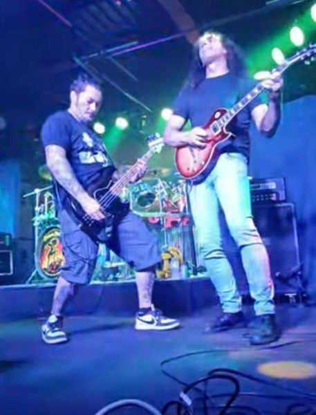 Brandon and Jimmy playing